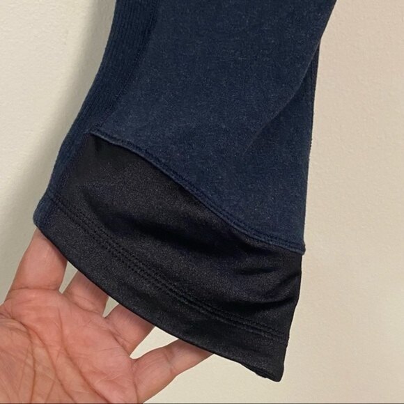 Lululemon Wunder Under Crop*Sashiko Inkwell 22” inseam Size 4 - Picture 7 of 12